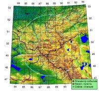 В Кош-Агачском районе Алтая зафиксировано землетрясение в 6,4 магнитуды