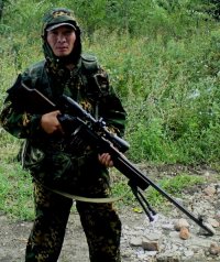 Сегодня в Туве вспоминают снайпера, участника СВО Орлана Куулара