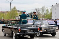 Парад Победы в Кызыле собрал более 2000 зрителей