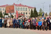 Парад Победы в Кызыле собрал более 2000 зрителей