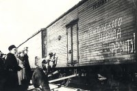 В шествии по случаю Дня Победы в Туве впервые участвовали пограничники Монголии
