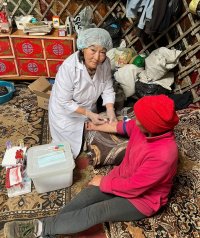 Чабаны Барун-Хемчикского района Тувы получили медицинскую помощь прямо на стоянках
