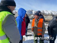 Сенатор Дина Оюн проверила ход строительства крупного социального объекта в Каа-Хемском кожууне Тувы
