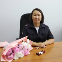 Чечен Куулар возглавила отдел производства и режима МВД по Республике Тыва