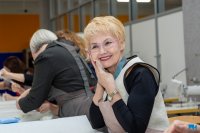 Мастер-класс валяния из шерсти провели для сенаторов в РГУ им. Косыгина