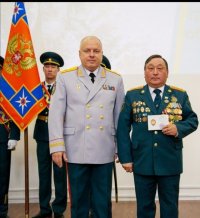 Почетным гражданином Кызыла стал ветеран пожарной службы Тувы Николай Монгуш