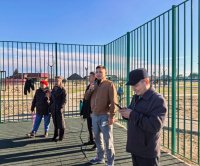 Конкурсами и игровой программой в Кызыле открыли новую многопрофильную площадку в районе Левобережных дач