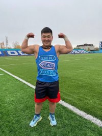 20-летний Буян Биче-оол, отжавшись 232 раза, стал кандидатом в рекордсмены Тувы по ГТО