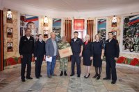 МВД Тувы поддержало своего ветерана - добровольца СВО