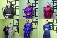 В Кызыле завершились курсы для жен и матерей героев СВО по пошиву национального пальто (тон)