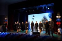 В Туве состоялось торжественное мероприятие, посвященное Дню сотрудника органов внутренних дел