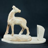 В Центре тувинской культуры открыта выставка камнерезных работ мастера Алексея Монгуша