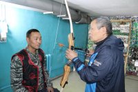 В Туве ветеранам СВО провели мастер-класс по стрельбе из лука