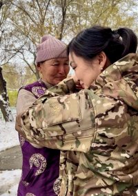 Для меня самая большая награда - это благодарность бойцов - медик Виктория Молдурушку (Тува)