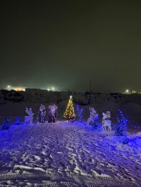 В Кызыле подвели итоги конкурса на лучшее новогоднее оформление