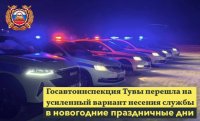 В Туве 2 января были задержаны 16 нетрезвых водителей