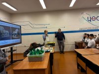 В Туве ученые ТИКОПР рассказали школьникам о традиционных методах добычи чонар-даша - мягкого камня