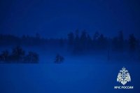 В Туве спасатели в 34-градусный мороз ночью разыскали заблудившегося 42-летнего мужчину