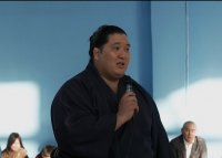 Сумоист Амыр-Санаа Даваа провел мастер-класс для спортсменов Тувы