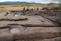 Вес камней на скифском кургане Тывы оказался огромным - ученые