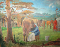 Исполняется 106 лет со дня рождения первого художника-импрессиониста Тувы Всеволода Тас-оола