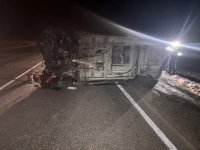 Три человека погибли в аварии в Туве после столкновения двух машин