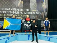 Студент из Тувы Сайн-Херел Кончукпан стал трехкратным чемпионом Сибири по ММА
