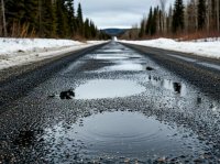 В Туве перевернулся бензовоз, произошел разлив топлива