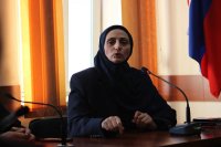 Мать Героя России Сапижат Мазаева провела урок мужества для сотрудников полиции Тувы