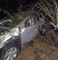 Автомобиль, направлявшийся из Абакана в Кызыл, у Шушенского вылетел в кювет. Водитель доставлен в больницу