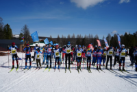 104 годовщину основания МВД по Туве отметили лыжными гонками среди детей