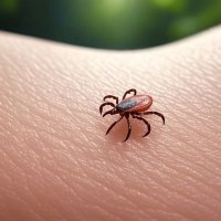 В Туве зафиксирован первый в этом году укус клеща