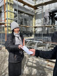 Волонтеры Минтруда призывали земляков к участию в благоустройстве общественных пространств