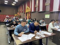 В Туве ветераны СВО написали со всей  республикой «Диктант Победы»