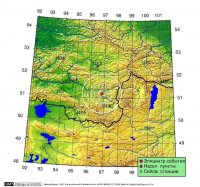 В Туве в двух районах произошло землетрясение