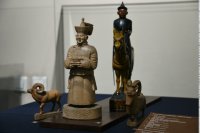 Открылась выставка коллекционера народного искусства Тувы Валерия Куулара