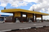 Автозаправке в Туве, имитировавшей стиль "Роснефти", выдали предписание