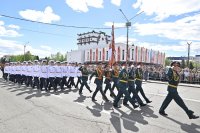 В Туве в рядах Бессмертного полка прошли матери погибших участников СВО