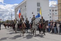 В Туве в рядах Бессмертного полка прошли матери погибших участников СВО