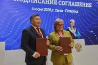 Тува заключила соглашения с Томской областью, Республиками Татарстан и Беларусь.