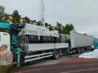В Туву прибыло техническое оборудование для трансляций широкомасштабного шоу "Колыбель Вселенной Кочевников"