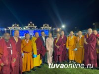 Фонд Кужугета Шойгу и творческие коллективы Тувы представили в Кызыле масштабное шоу "Колыбель Вселенной кочевников"