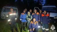 В Туве спасатели вывели из тайги заблудившуюся женщину