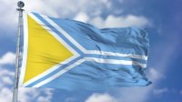 Художник Оюн-оол Сат о создании флага Республики Тыва